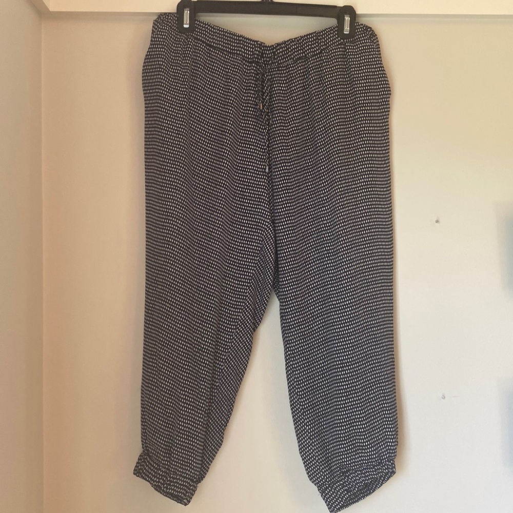 Black and white Haute Hippie pants